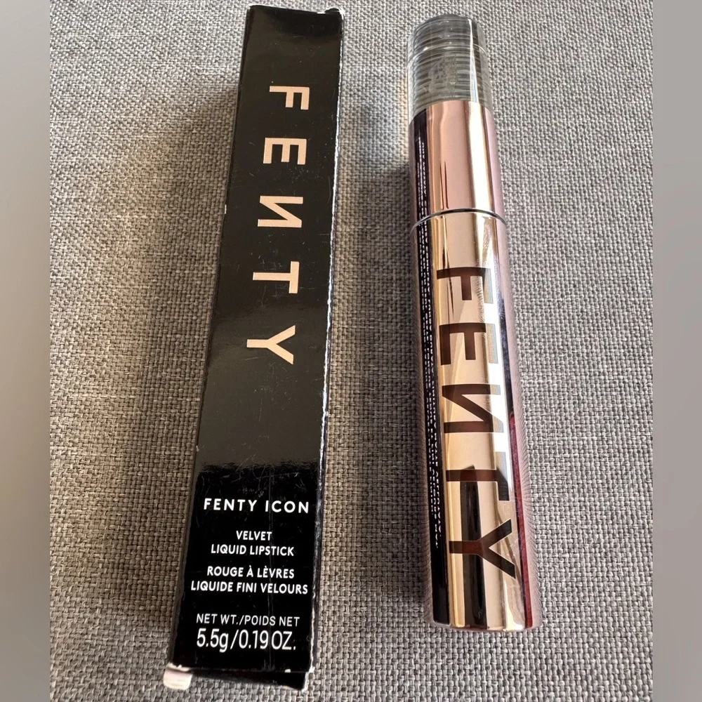 Fenty Icon Velvety Liquid Lipstick in Breadwinner